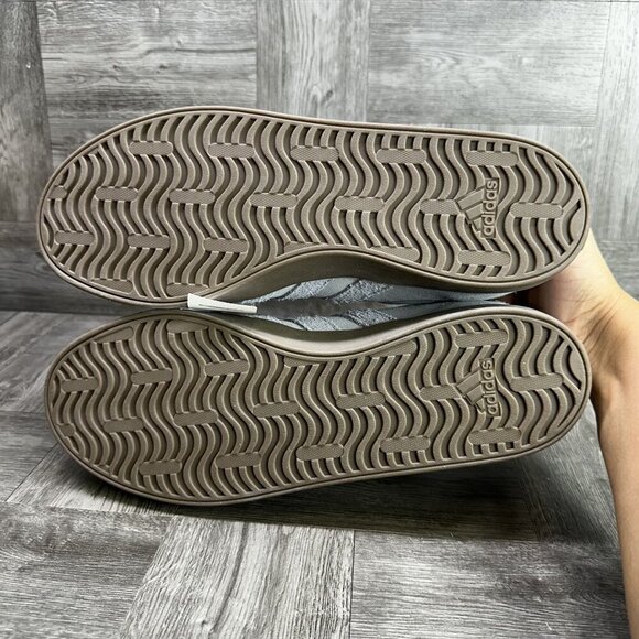 Adidas VL Court 3.0 Men's size 11.5 Grey Suede Casual Shoes JP5295 - Picture 7 of 8